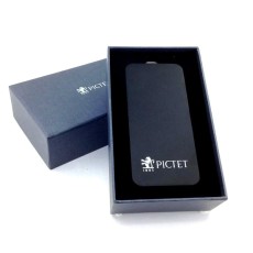 Executive iPhone 5 shape USB mobile battery charger with LED 4000 mAh power bank - Pictet